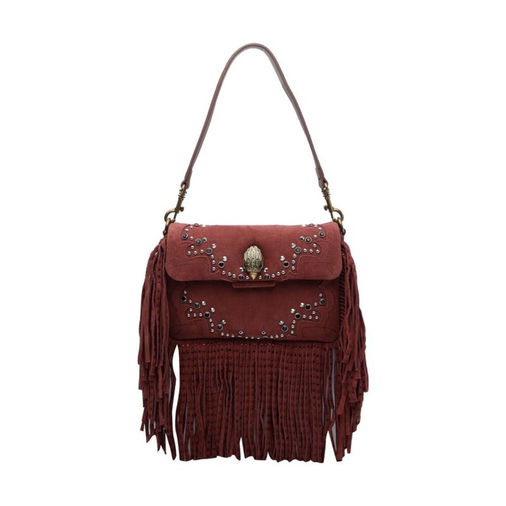 Kurt Geiger Women Small Oxford Fringed Shoulder Bag